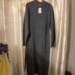 Nordstrom Long sleeve long fitted sweater dress